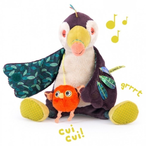 Moulin Roty Juguete musical Toucan Dans La Jungle